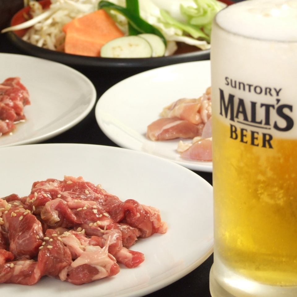 単品飲み放題1390円→980円！スタミナアラカルトと相性抜群♪♪
