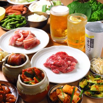 [All-you-can-eat Mongolian course] Affordable! 23 dishes including the classic lamb shoulder, all-you-can-eat for 90 minutes