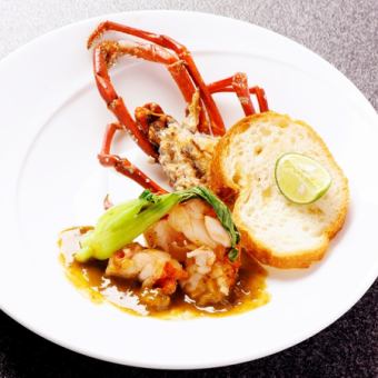 [Reservations from May 6th here] Live lobster and steak course 16,000 yen (tax included)