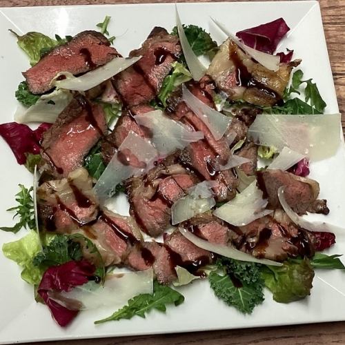 Aged lean beef tagliata