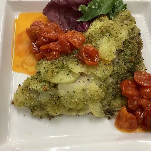 鮮魚のオーブン焼き