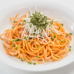 明太子クリームパスタ