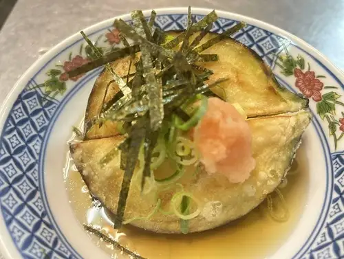 丸なすのあげだし