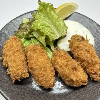 炸牡蠣（4個）