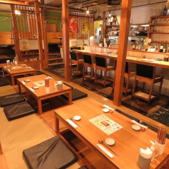 [One person is also welcome] The counter seats are also recommended for drinking alone or for lunch at night.