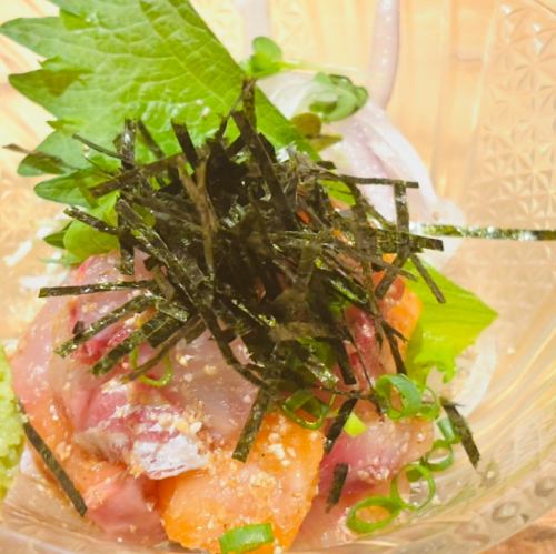 鮮魚の胡麻和え