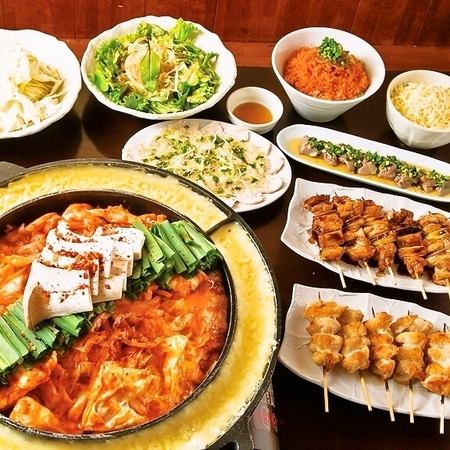 Our very popular cheese dak galbi♪ We also have a women's party course available!