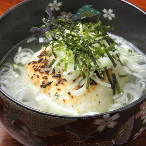 焼きおにぎり茶漬け