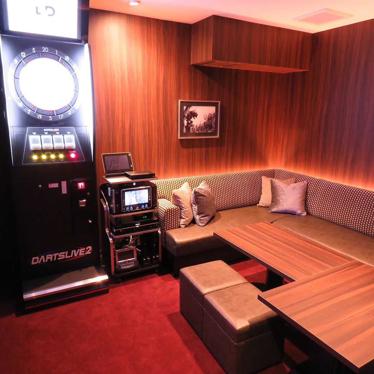 [Very popular completely private room] VIP room where you can enjoy karaoke and darts★