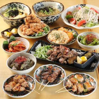 【2時間飲み放題付】くわどり贅沢コース～日向鶏タタキ・チキン南蛮付～（全7品）5,000円