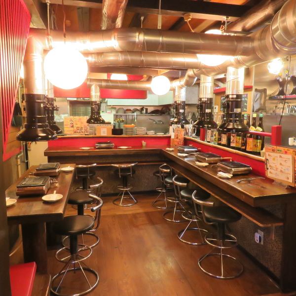 A 2-minute walk from Hankyu Kasuganomichi Station ◇ The counter seats on the 1st floor are OK from 1 person ★ Recently, one-person yakiniku and yakiniku are welcome! If you want to, please come to our shop! Hyogo / Kobe / Yakiniku / Meat