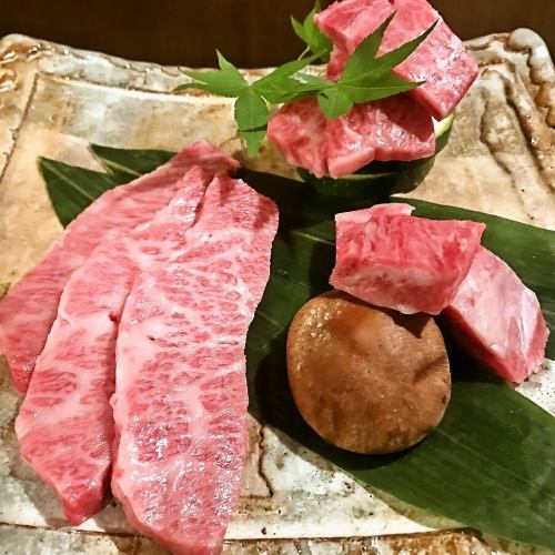 Steak menu 1500 yen