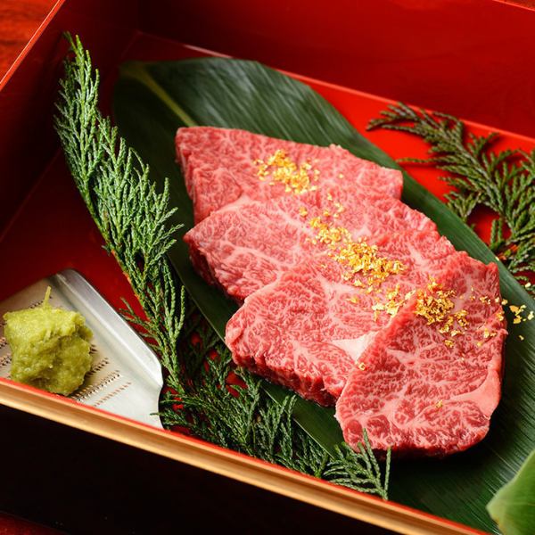 Pursuing the best taste! All-you-can-eat A5 rank Japanese black beef that is thoroughly particular about it!