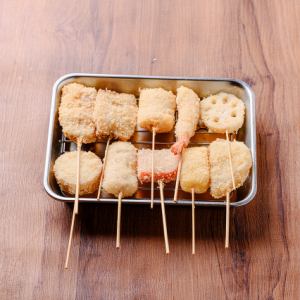 串カツ10本盛り合わせ