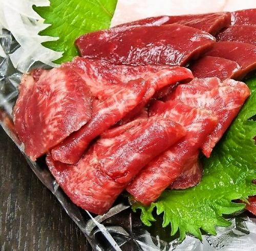 馬刺し赤身