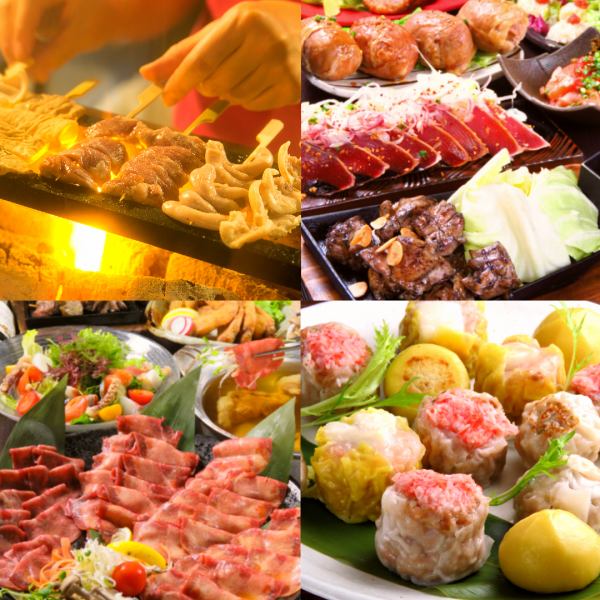 九州料理や地鶏、餃子、焼売、もつ鍋、タンしゃぶなど、九州料理専門店のこだわり料理！