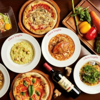 [Lunch only] 15th anniversary celebration ★ 90 minutes of all-you-can-eat pizza and pasta and all-you-can-drink soft drinks for just 3,999 yen!