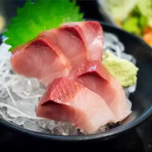 Yellowtail sashimi