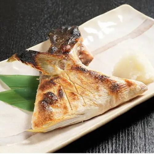 Grilled winter yellowtail