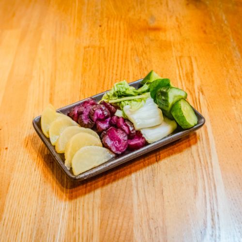 漬物盛り合わせ