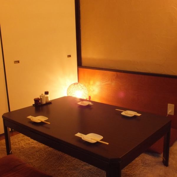 [Limited to one completely private room♪] Due to its popularity, advance reservations are required! Recommended for couples, friends, and families with small children♪ *Smoking is prohibited in the private room.It is also ideal for dinner parties and entertaining guests.We also offer a variety of banquet courses.