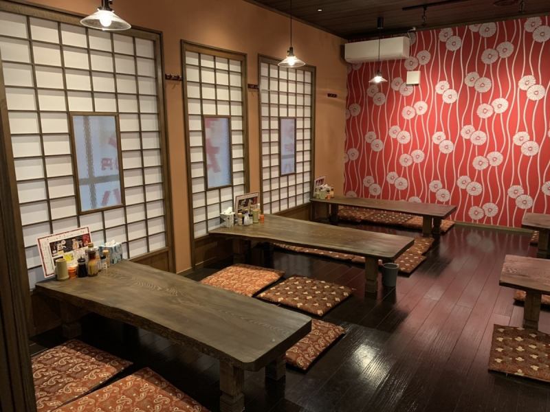 最大３４名様までOKの座敷席は貸切利用も◎会社宴会にピッタリ！