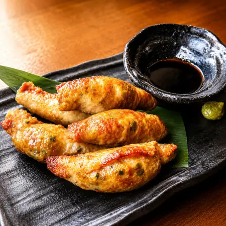 鶏皮ぎょうざ