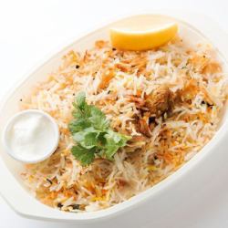 ラムビリヤニ （ライタ付）Lamb Biryani