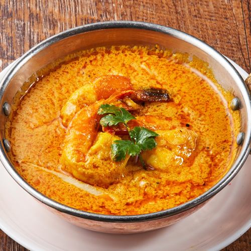 海老バターマサラ Prawn Butter Masala