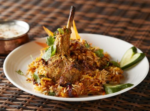 ハイデラバディビリヤニ(ライタ付き)