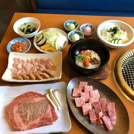 [晚餐]3人套餐☆9,300日元（含税）