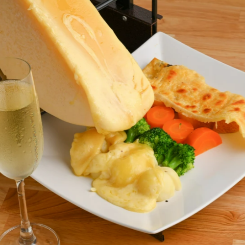 Authentic Swiss raclette