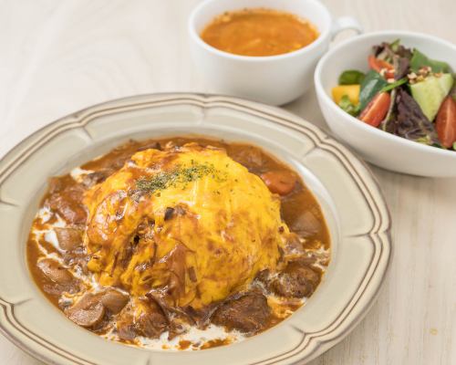 Omurice set (Daily)