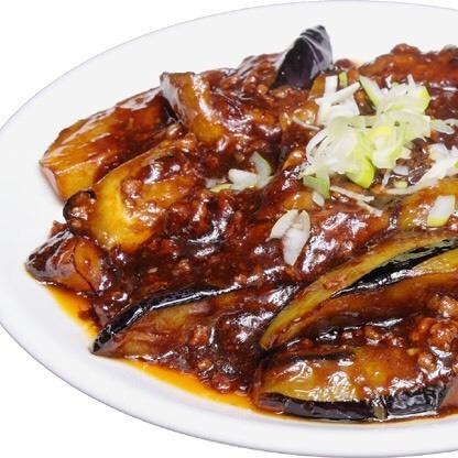 ナスの中華みそ炒め/麻婆ナス/ナスの四川風炒め 各