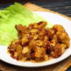 鶏肉とニンニクの芽炒め/鶏肉の豆鼓炒め/鶏肉のピリ辛炒め/鶏肉の唐揚げ/鶏肉の黒コショウ炒め 各