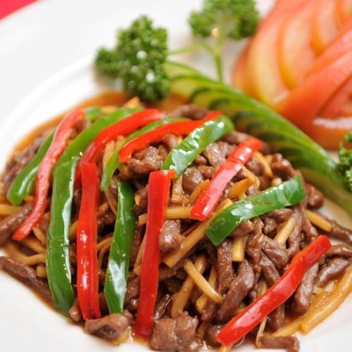レバーと長ネギ炒め/ 回鍋肉/青椒肉絲/ 酢豚/生姜焼き 各