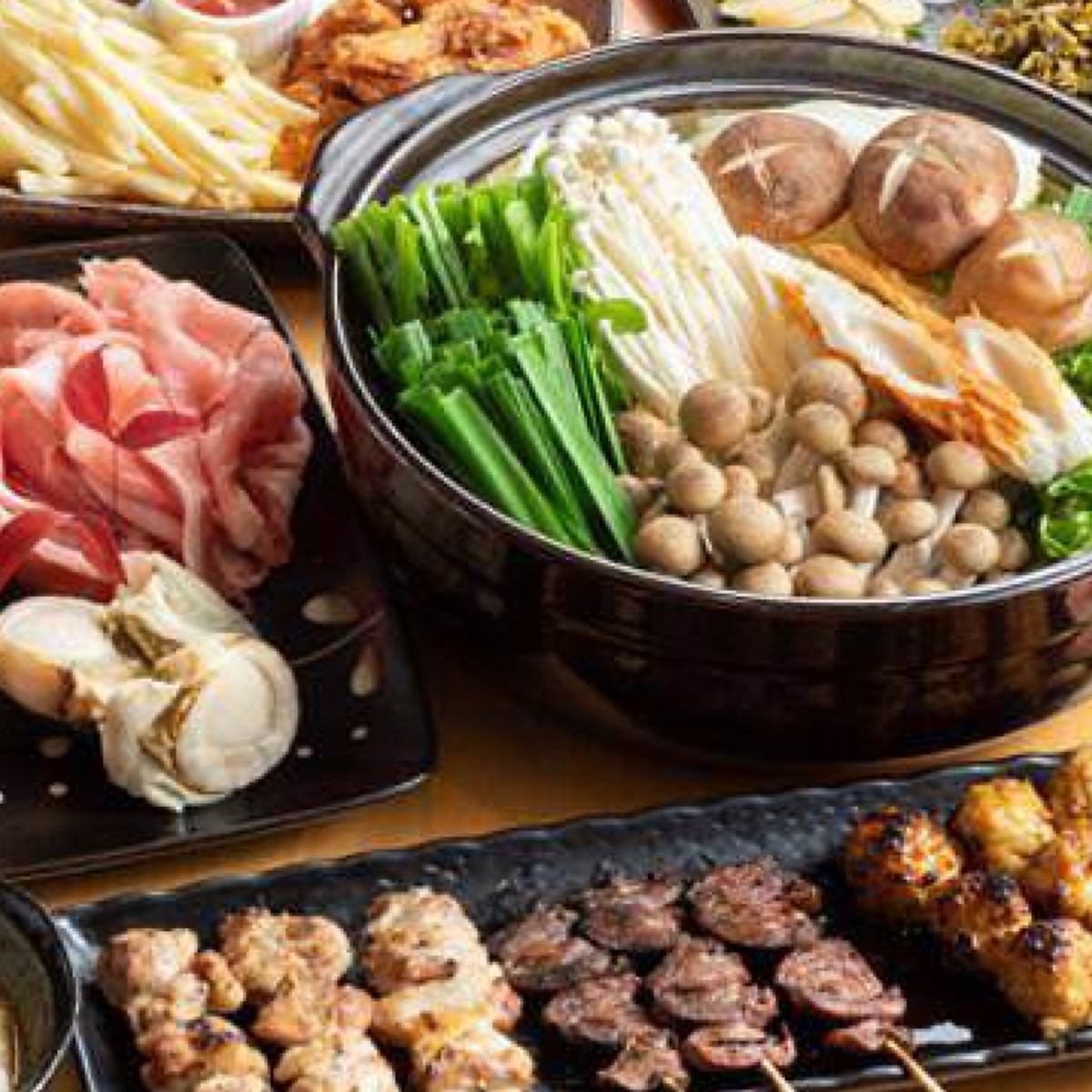 炭火焼きや豊富なメニューが楽しめる！！