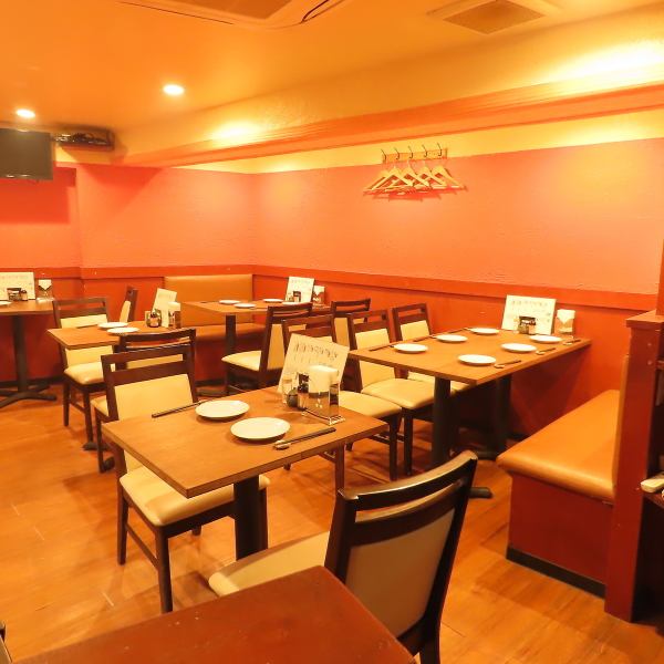 [A 1-minute walk from Hibarigaoka Station!] Our restaurant is spacious and has wide seats, so you can enjoy your meal with peace of mind.We also accept reservations for banquets, girls-only gatherings, etc. Please feel free to contact us.*Because the store is located in the basement, please use the signboard as a landmark to come to the store!