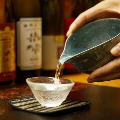 Kodari sake from all over Japan