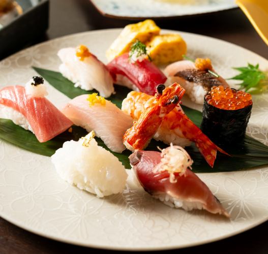  （期間限定）【季節会席 清涼～Seiryou～】穴子の源平焼き、大トロの炙りなど全8品(7/31まで)