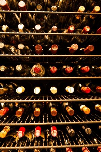 120種類のワインリスト