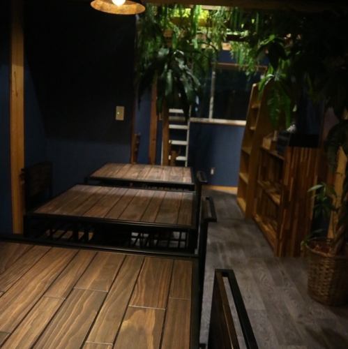 ゆったりと落ち着いて