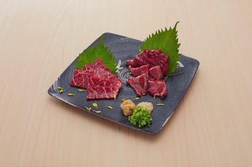 Assorted horse meat delivered directly from Kumamoto