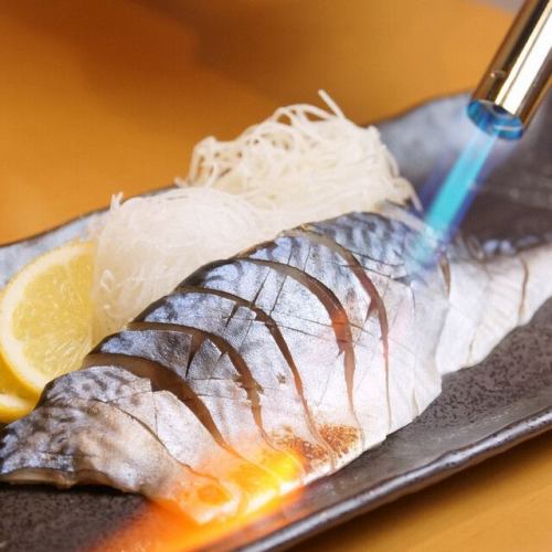 炙りしめ鯖