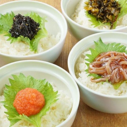 出汁茶漬け(明太子・チャンジャ) 各種