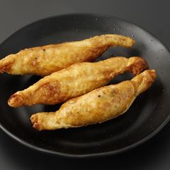 鶏皮餃子揚げ