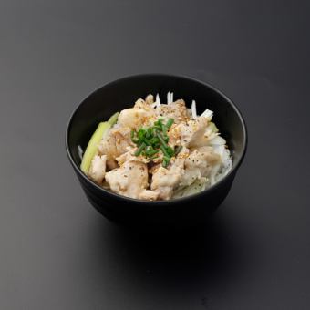 鶏ネギチャーシュー丼(小)