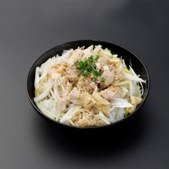 鶏ネギチャーシュー丼(大)