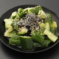 塩たたきキュウリ