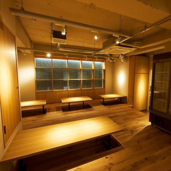 [3rd floor / Digging Gotatsu-style tatami room] << Please leave various banquets !! >> The digging-type tatami room that can be connected is a lively banquet! We are here.